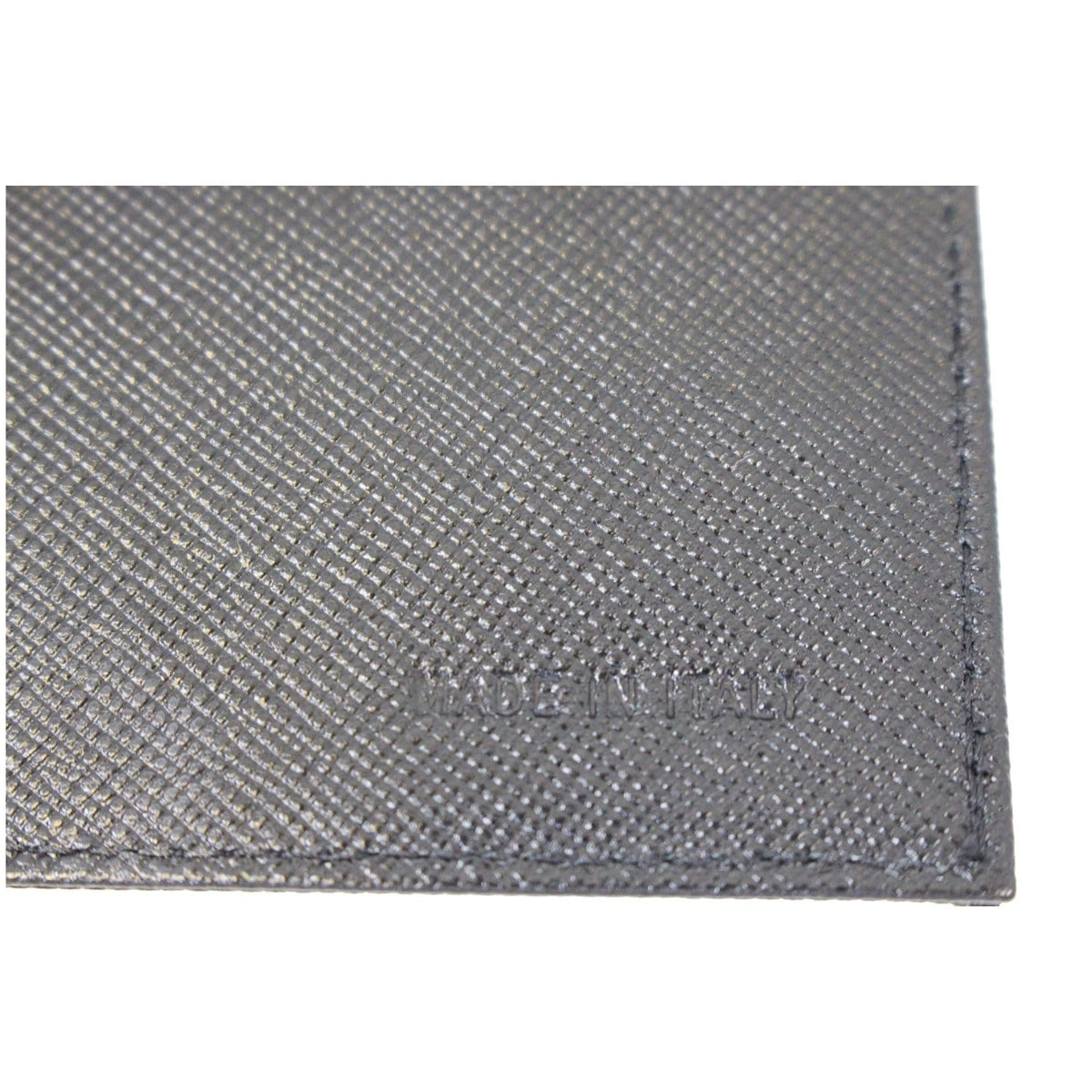 PRADA Nylon Checkbook Cover Wallet Black