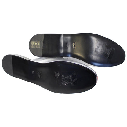GUCCI NY Yankees Metallic Leather Slipper Mules US 10.5