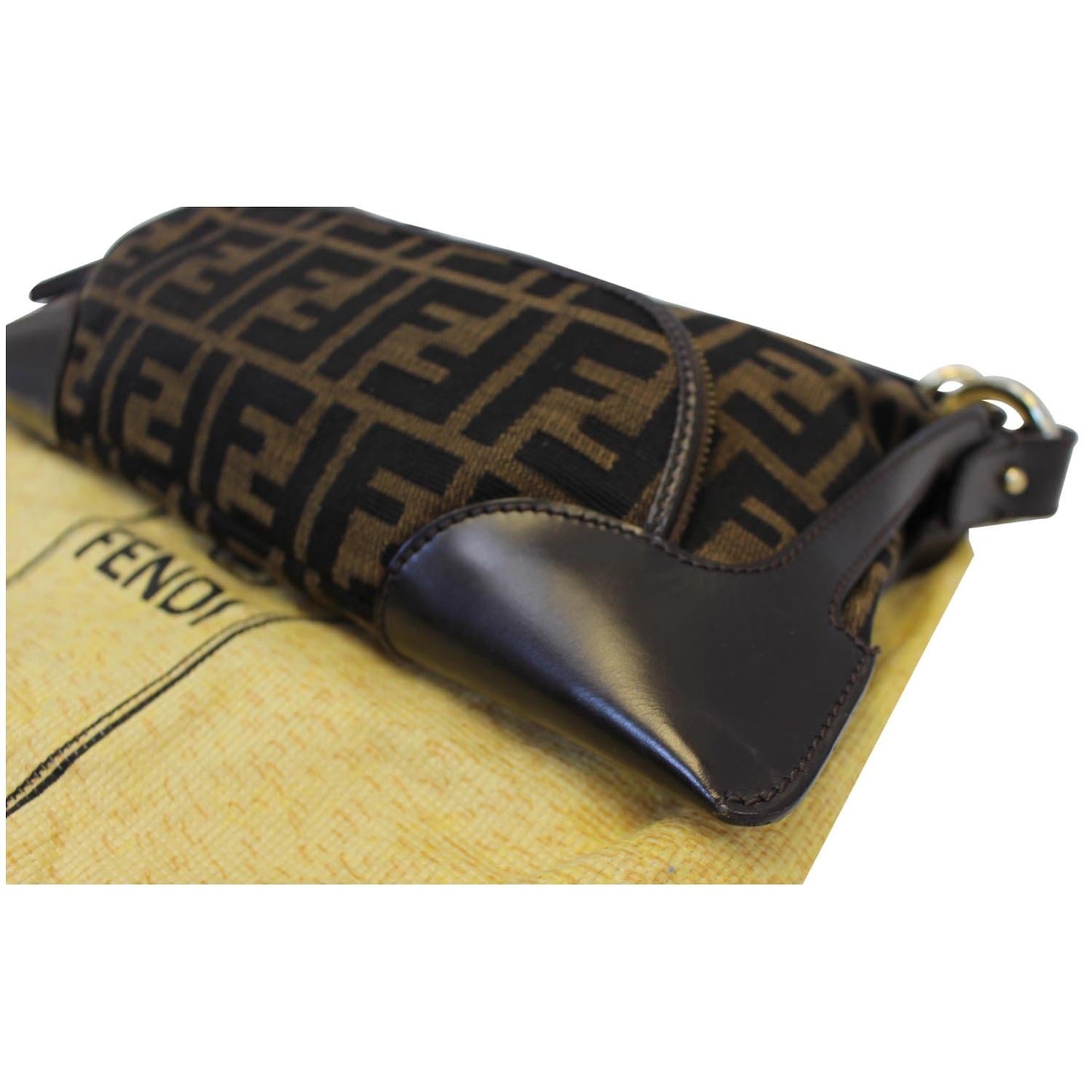 Fendi Vintage Zucca Pattern Handbag