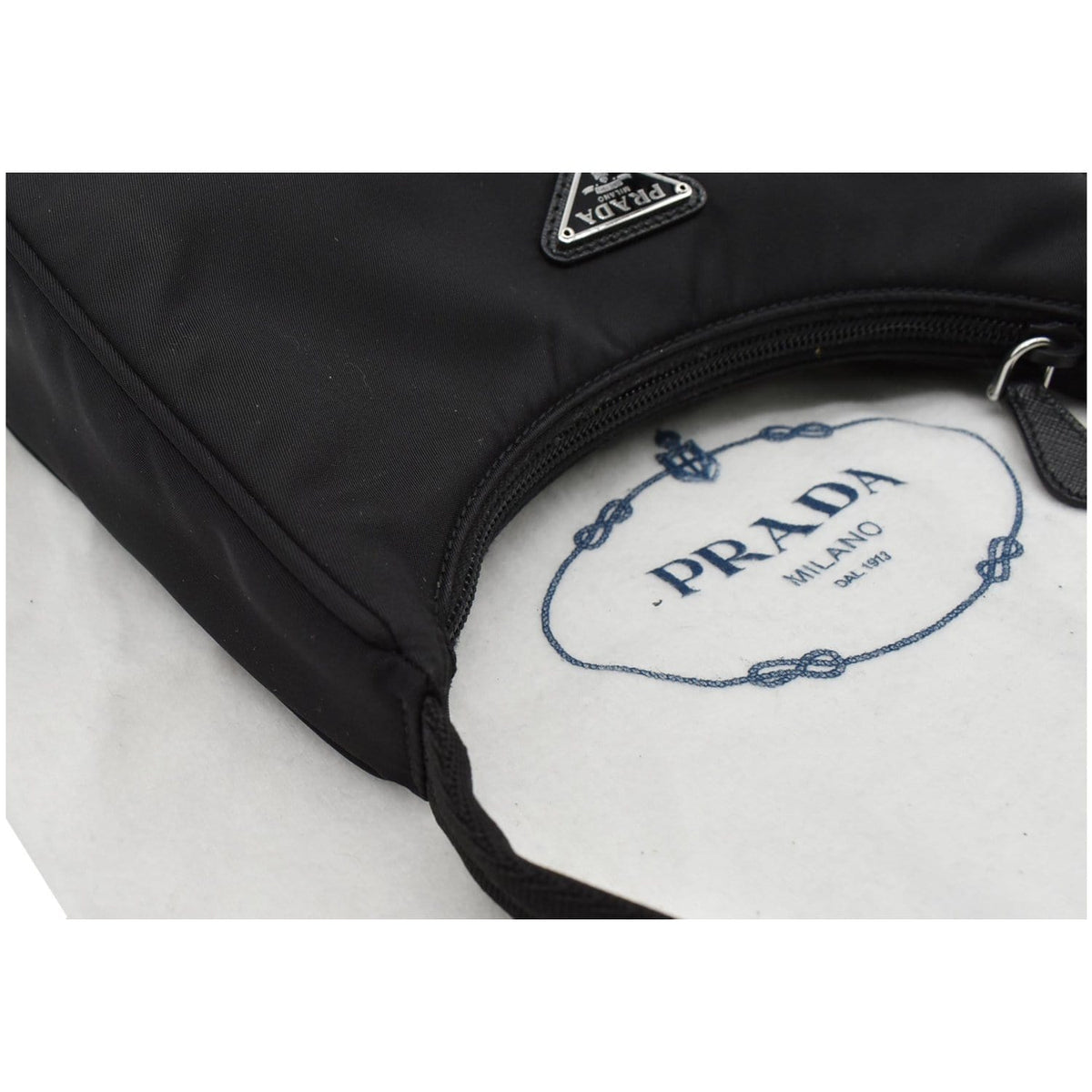PRADA Re-Edition 2000 Mini Nylon Shoulder Bag Black