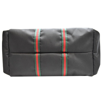 GUCCI Techno Canvas Duffle Travel Bag Black 450983