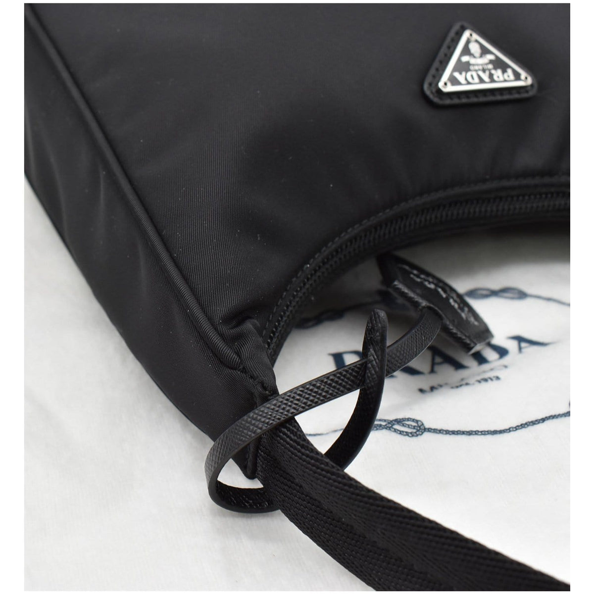 PRADA Re-Edition 2000 Mini Nylon Shoulder Bag Black