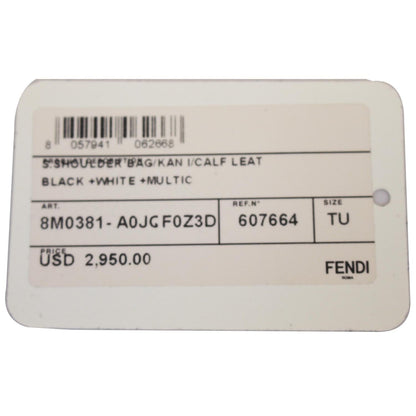 FENDI Kan I Small Python Leather Shoulder Crossbody Bag - Last Call