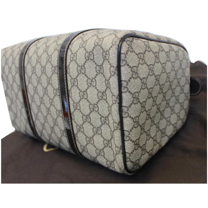 GUCCI Joy GG Canvas Boston Bag Beige 193603
