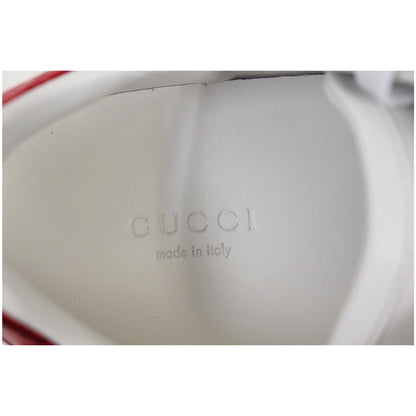 GUCCI Ace Embroidered Arrow Logo Sneakers Size US 7.5