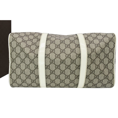 GUCCI GG Plus Joy Monogram Canvas Boston Bag Beige 193603