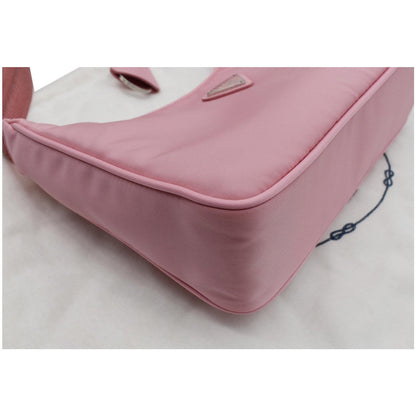 PRADA Re-Edition 2000 Mini Nylon Shoulder Bag Pink