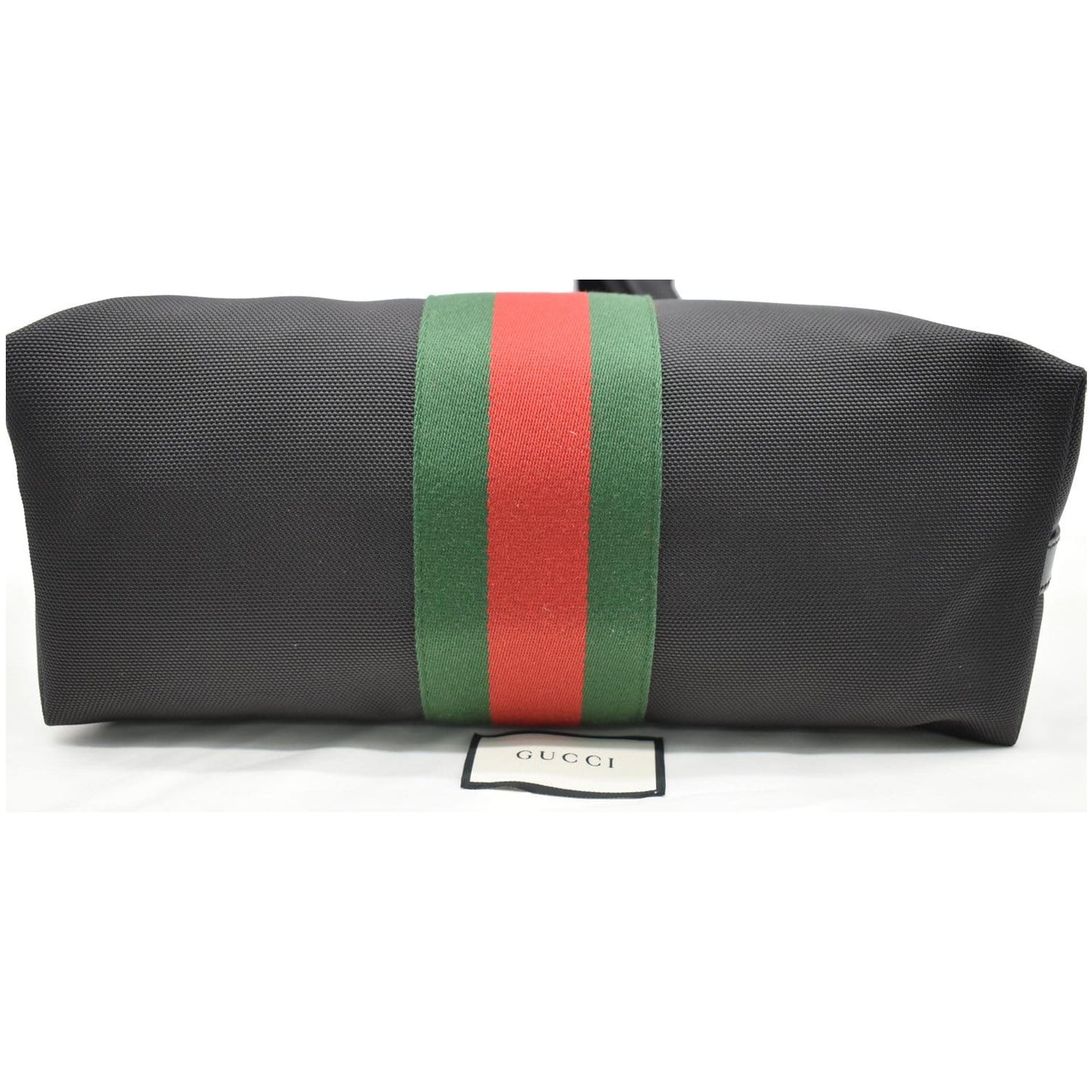 GUCCI Nylon Top Handle Tote Shoulder Bag Black 630923 - 20% OFF