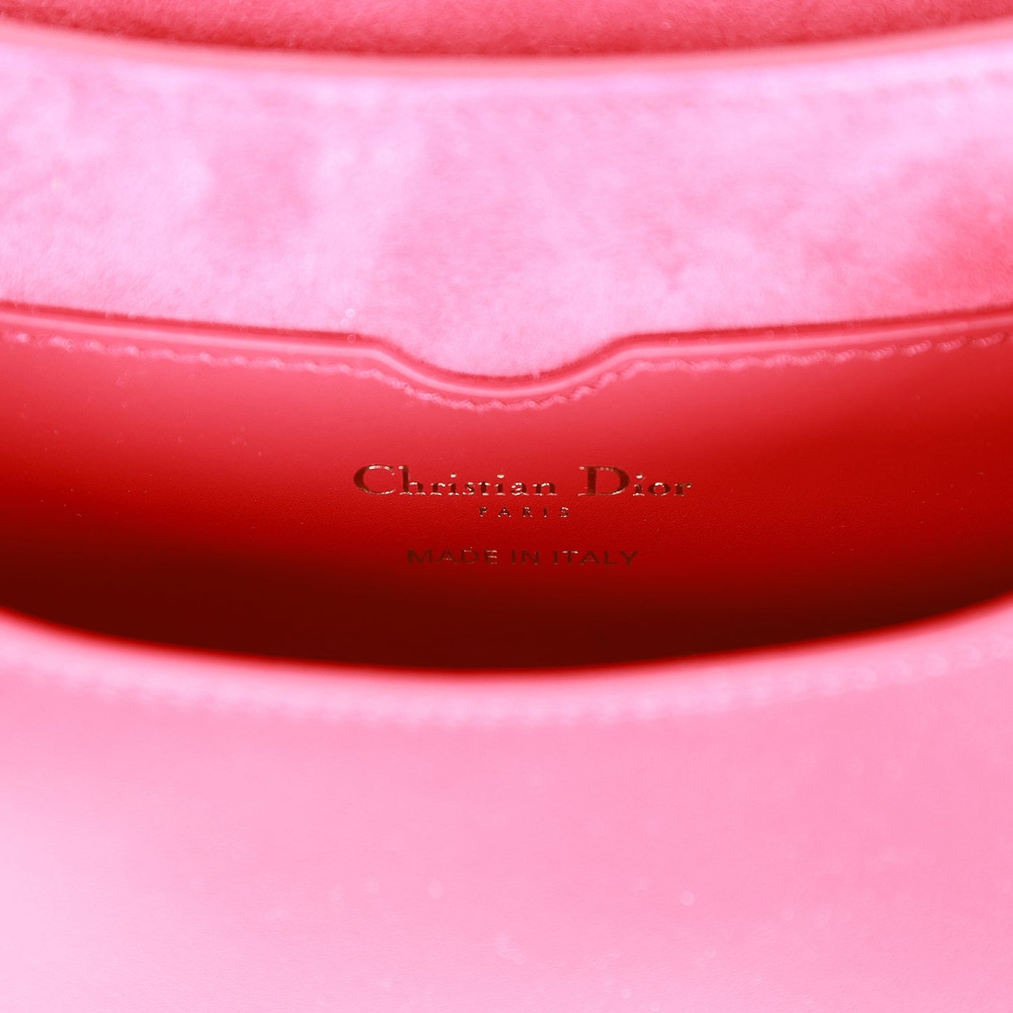 Christian Dior Poppy Red Calfskin Small Bobby Bag Gold Hardware