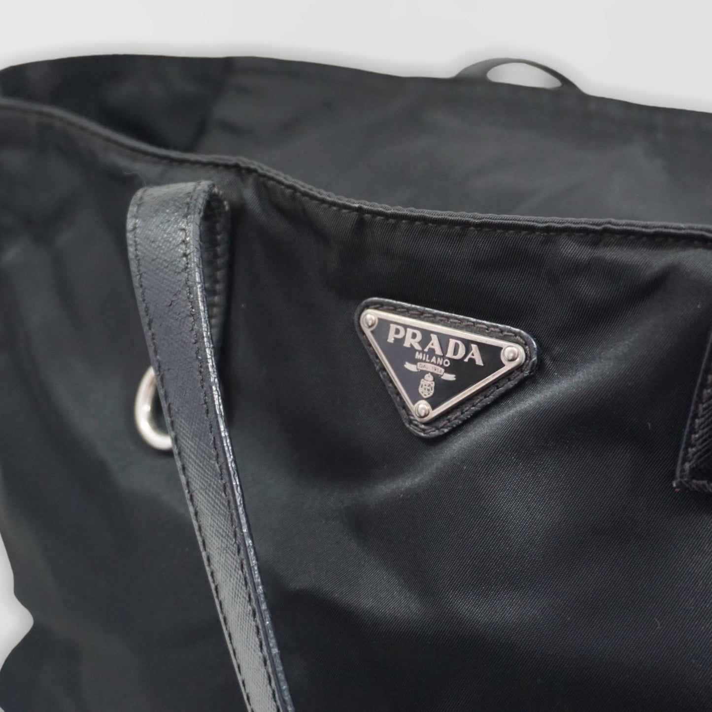 Prada Sort Skuldertaske