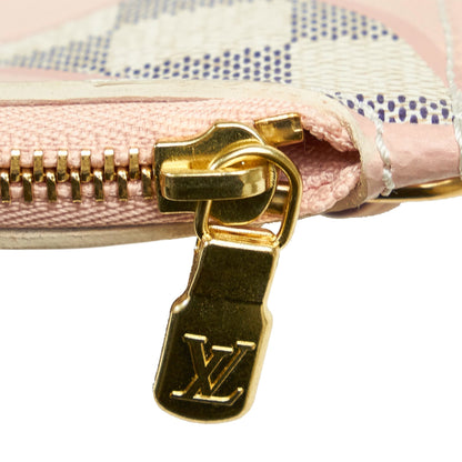 White Louis Vuitton Damier Azur Tahitienne Neverfull MM Tote Bag