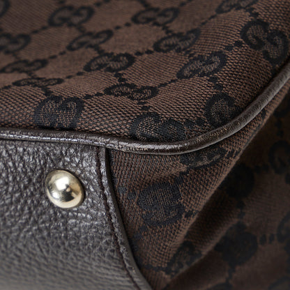 Brown Gucci GG Canvas Tote