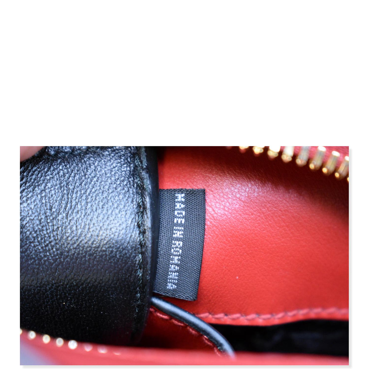 PRADA Saffiano City Calfskin Esplanade Crossbody Bag Red