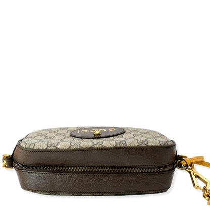 GUCCI Neo Vintage GG Supreme Canvas Messenger Bag Beige 476466