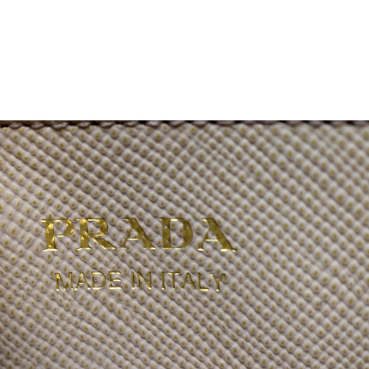 PRADA Double Handle Saffiano Leather Tote Bag Nude Pink