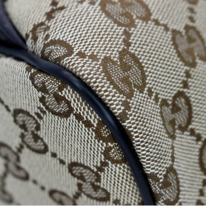 GUCCI GG Monogram Canvas Travel Backpack Bag Beige 449906