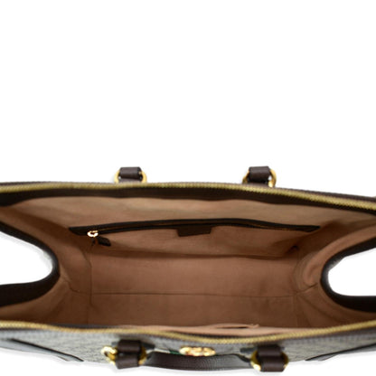 GUCCI Ophidia Medium GG Supreme Tote Shoulder Bag Beige 524537