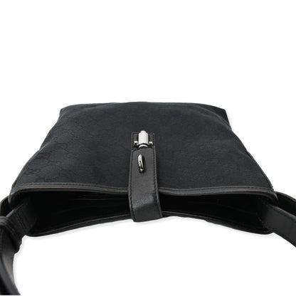 GUCCI GG Monogram Piston Tote Bag Black 110291