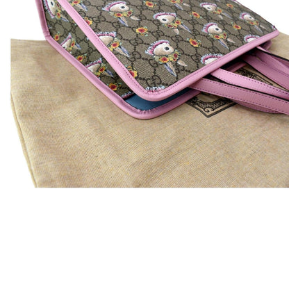 GUCCI Children's Yuko Higuchi GG Supreme Tote Bag Pink 630542