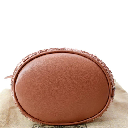 GUCCI GG Marmont Sequin Bucket Crossbody Bag Pink 575163