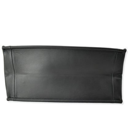 CHRISTIAN DIOR Medium Dior Book Calfskin Tote Bag Black