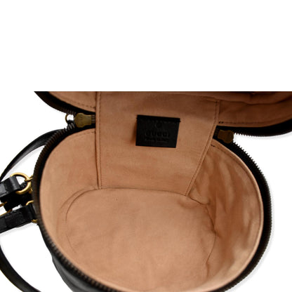 GUCCI GG Marmont Mini Leather Backpack Bag Black 598594