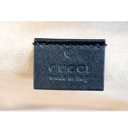 GUCCI GG Marmont Mini Leather Backpack Bag Black 598594