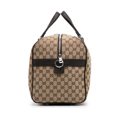 Gucci Travel Bag Brown GG Canvas
