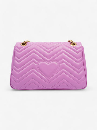 Gucci GG Marmont Light Purple Matelasse Leather Medium