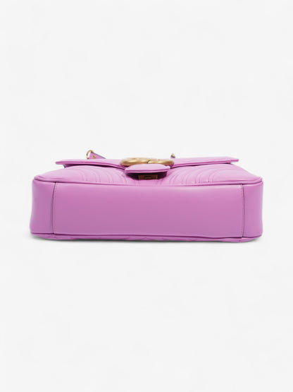 Gucci GG Marmont Light Purple Matelasse Leather Medium