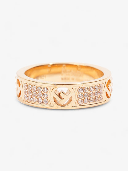 Fendi FF Ring Gold Base Metal Medium (54mm)