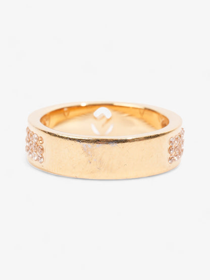 Fendi FF Ring Gold Base Metal Medium (54mm)