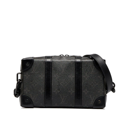 LOUIS VUITTON Monogram Eclipse Soft Trunk Wallet Crossbody Crossbody Bag