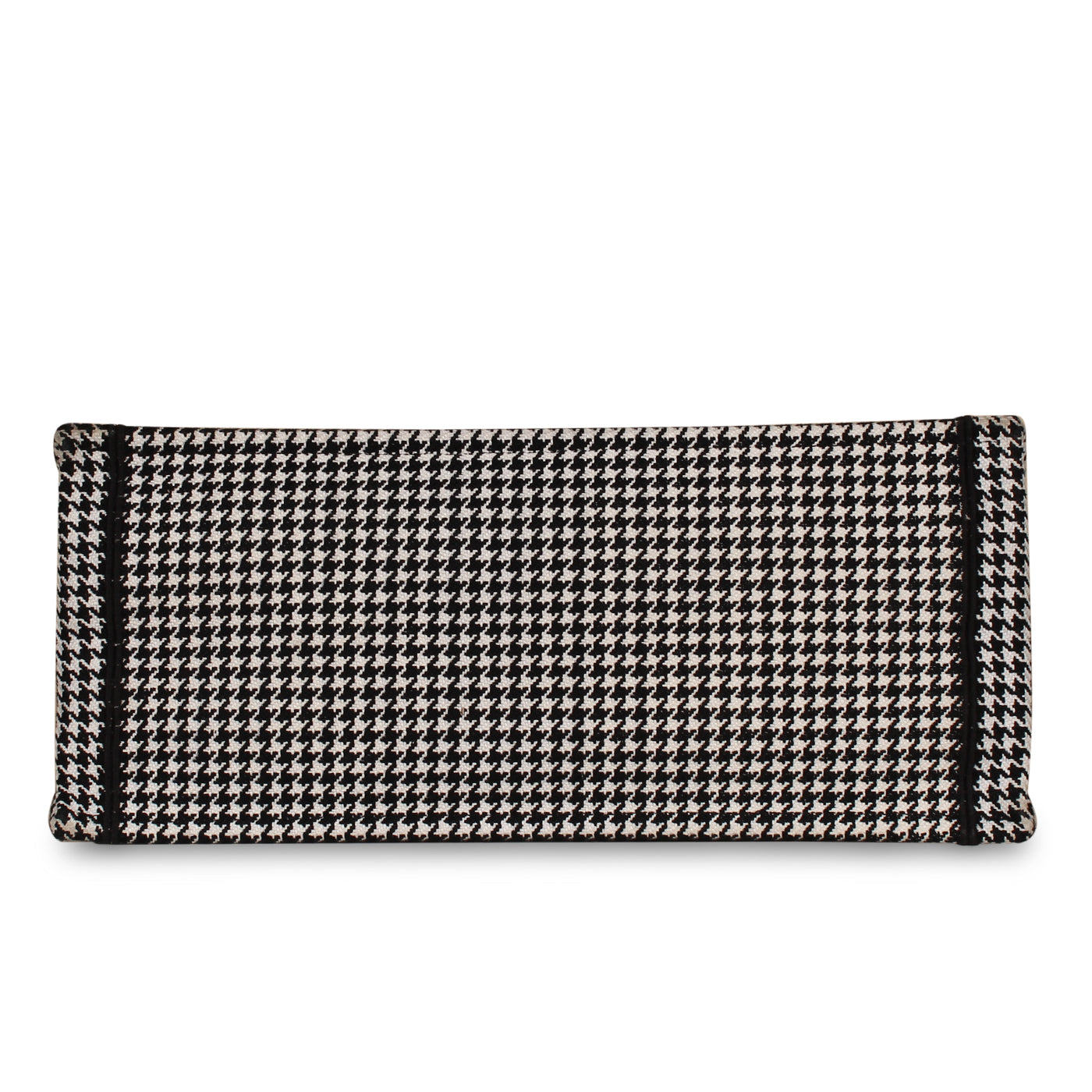 Large Dior Book Tote -  Houndstooth