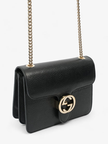 Gucci Interlocking Bag Black Leather