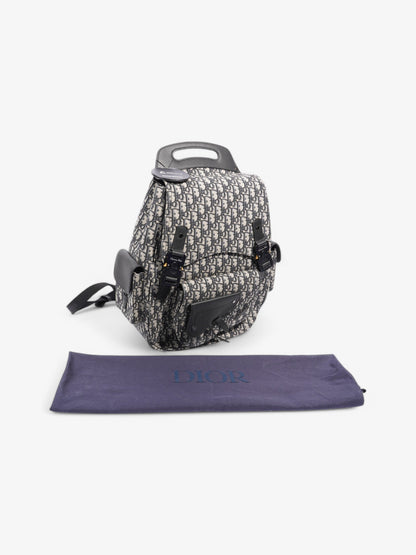 Christian Dior Backpack Oblique Canvas