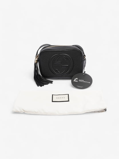 Gucci Soho Disco Bag Black Calfskin Leather Small