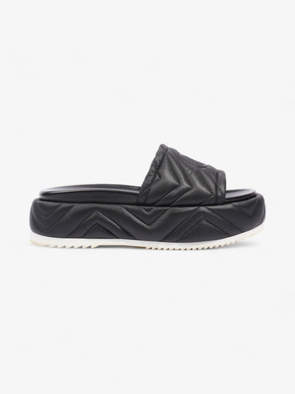 Gucci Angelina GG Platform Black Faux Leather EU 39 UK 6