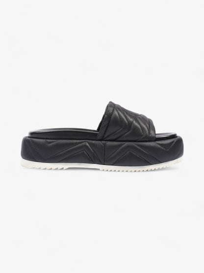 Gucci Angelina GG Platform Black Faux Leather EU 39 UK 6