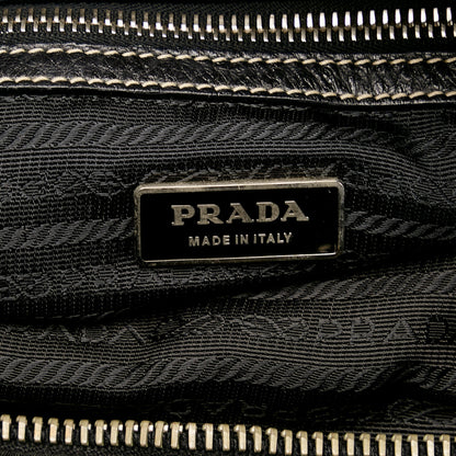 Prada Tessuto Crossbody Bag Black Nylon