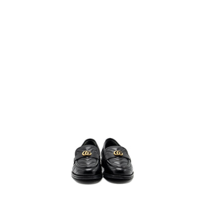 Gucci size 37.5 GG loafers black