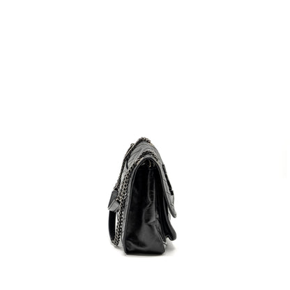 Saint Laurent Medium Niki Calfskin Black Ruthenium Hardware