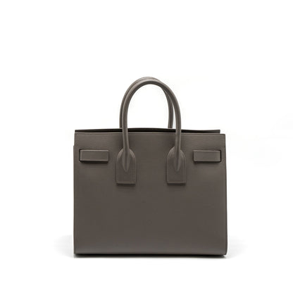 Saint Laurent/YSL Sac De Jour Small Grained Calfskin Grey SHW
