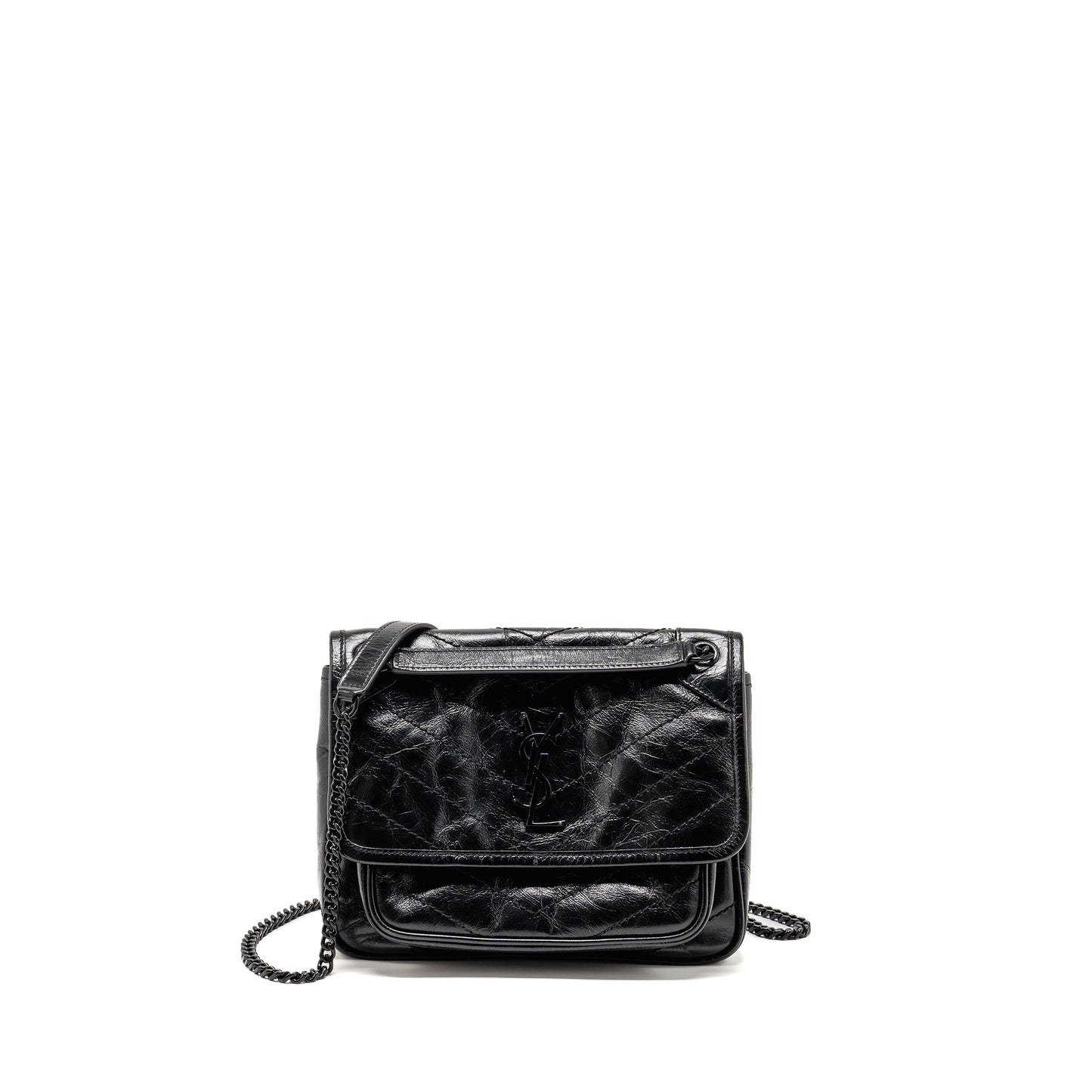 Saint Laurent/YSL Baby Niki Bag Calfskin So Black