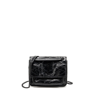 Saint Laurent/YSL Baby Niki Bag Calfskin So Black