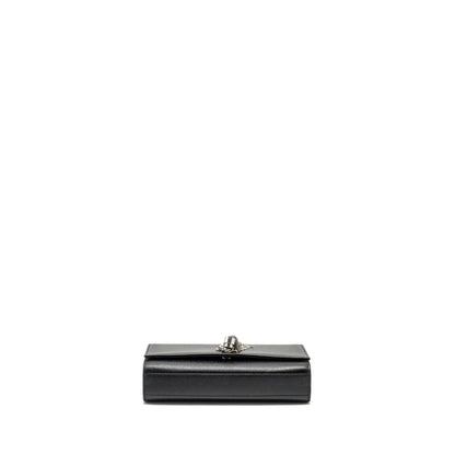 SAINT LAURENT /YSL Kate Medium Chain Bag With Tassel Calfskin Black SHW