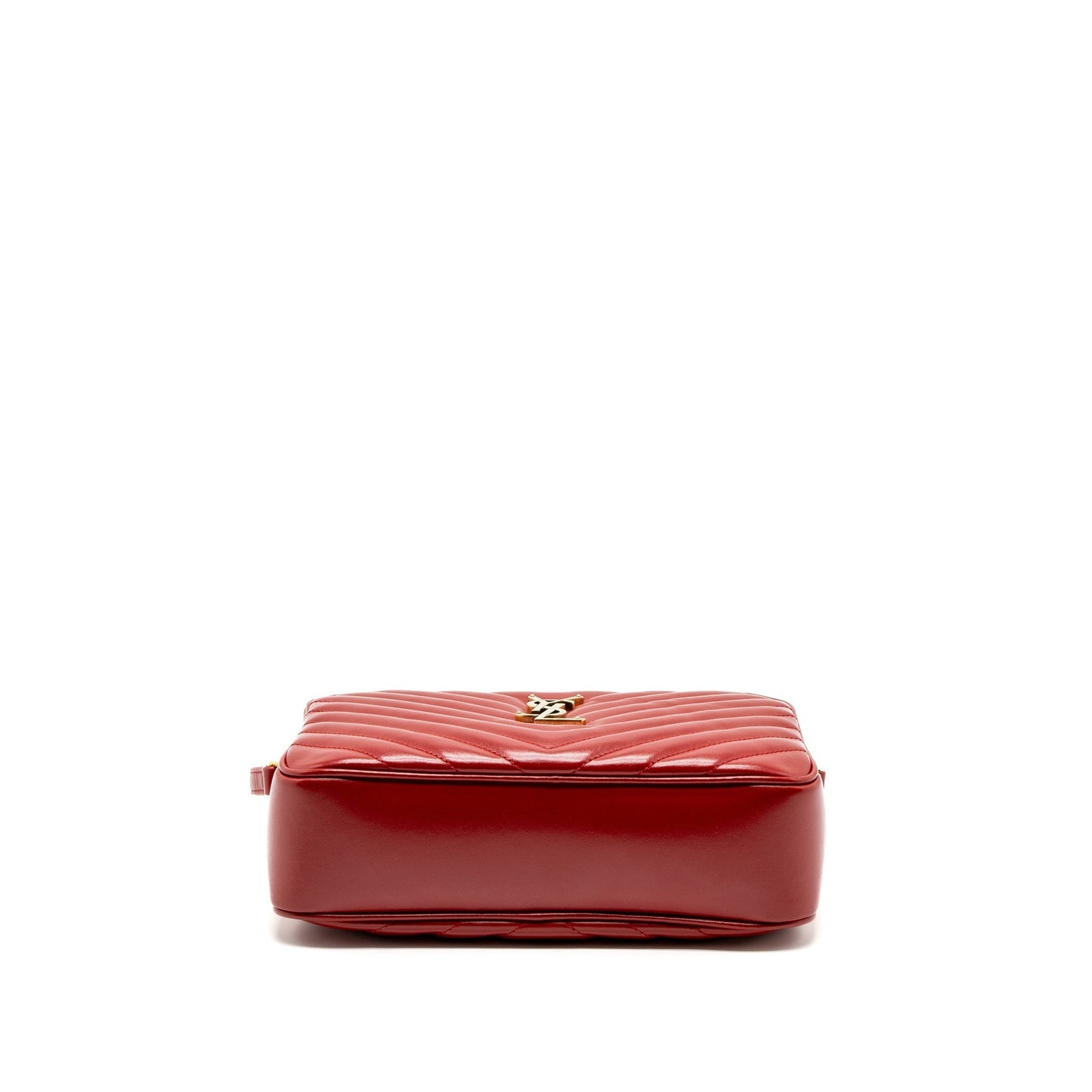 Saint Laurent Lou Camera Bag Calfskin Red GHW