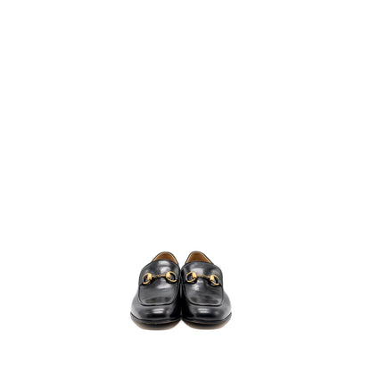 Gucci Size 38 Horsebit Loafer Leather Black