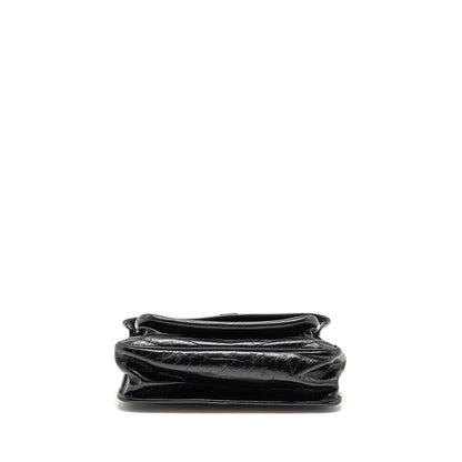 Saint Laurent/YSL Medium Niki Bag Vintage Calfskin Black SHW