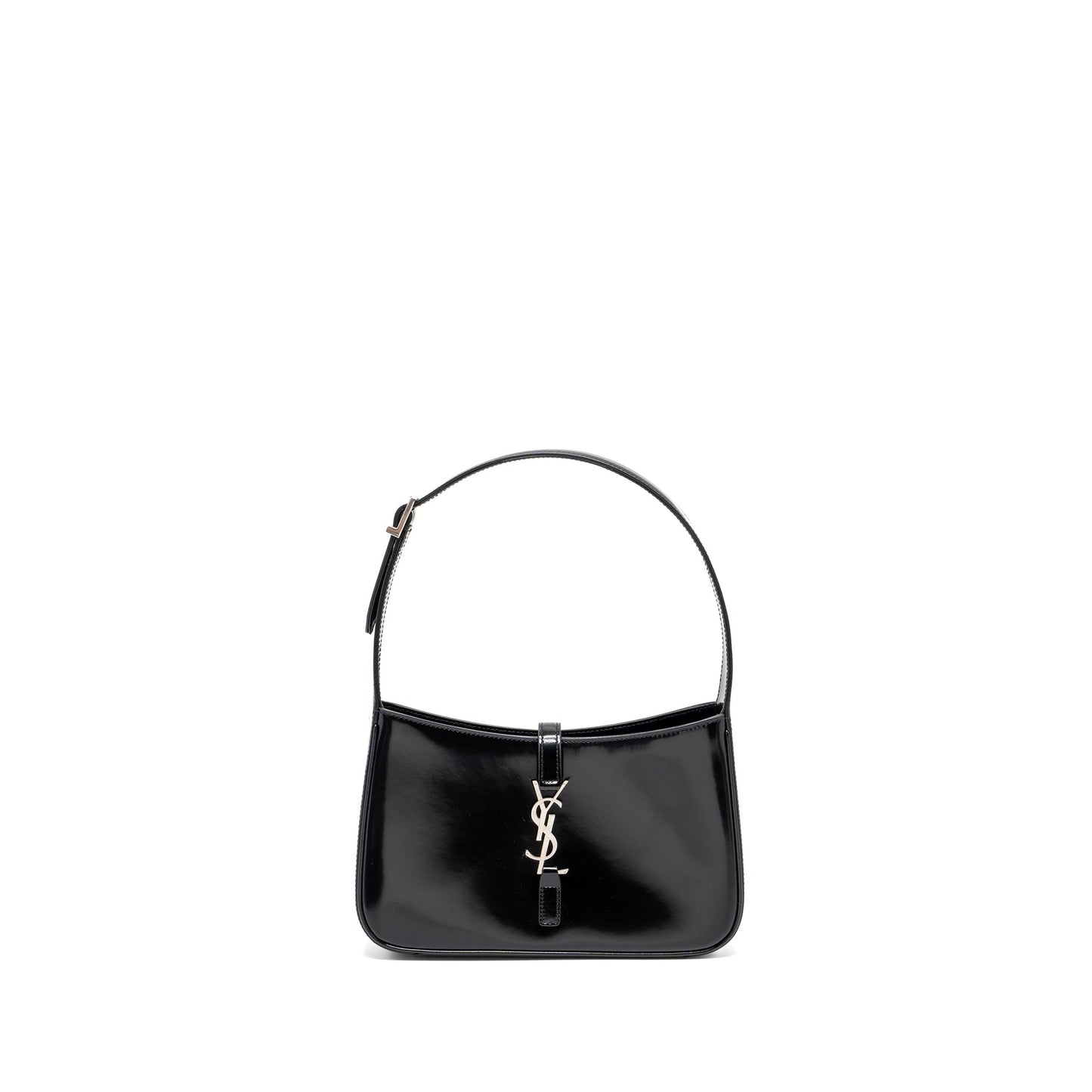 Saint Laurent Le 5 A 7 shiny calfskin black SHW